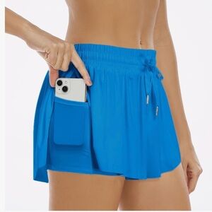 NEW Blaosn Flowy Athletic Shorts for Women Gym Yoga Workout Running Short Pants